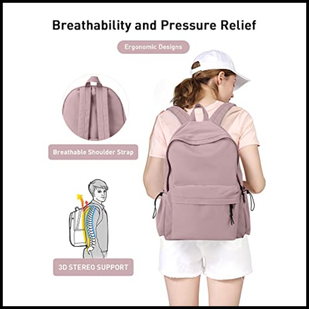 Waterproof Daypack Backpack Lightweight Casual Tr… - image 4